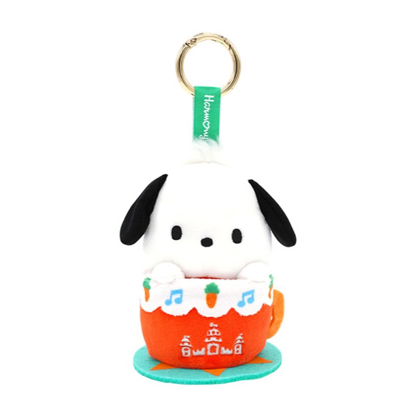 ［現貨］日本直送Sanrio 日本九州和諧樂園Harmonyland 新款咖啡杯掛飾