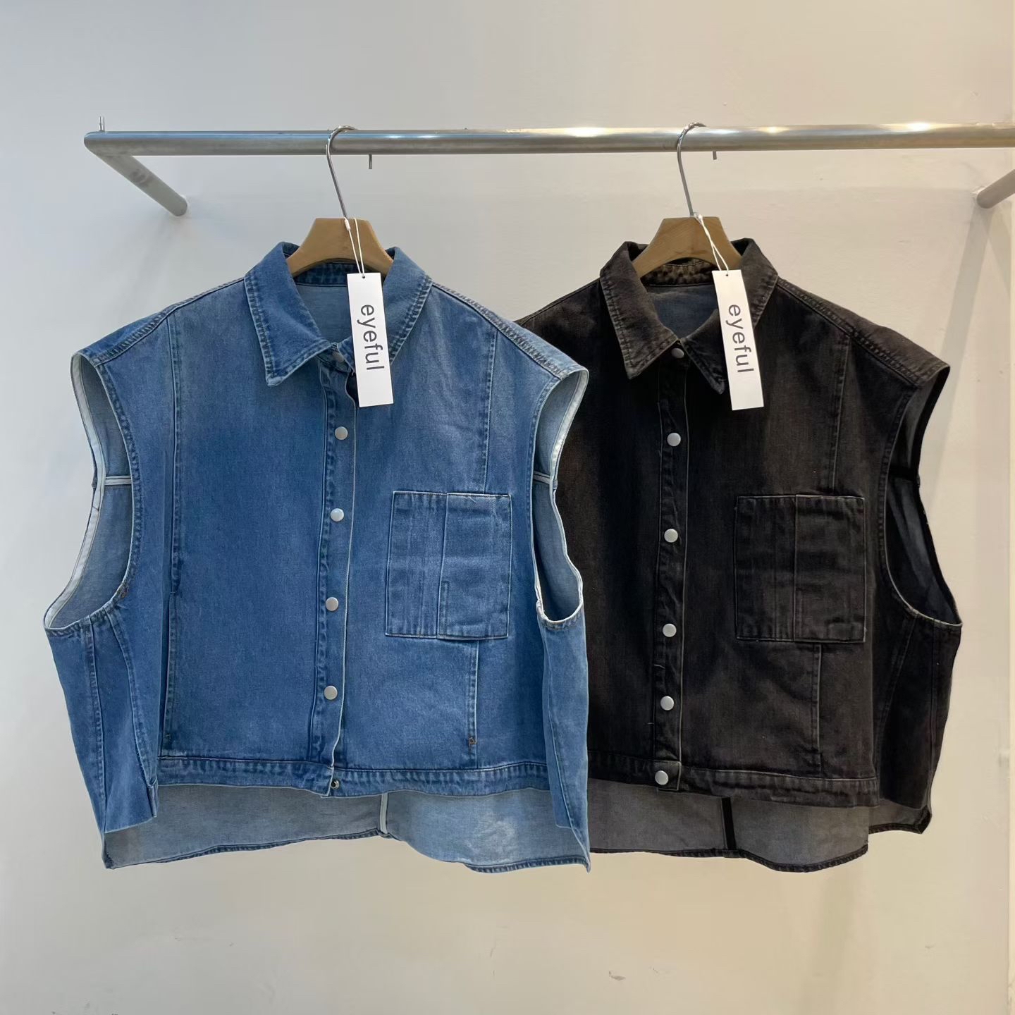 Eyeful 牛仔背心外套