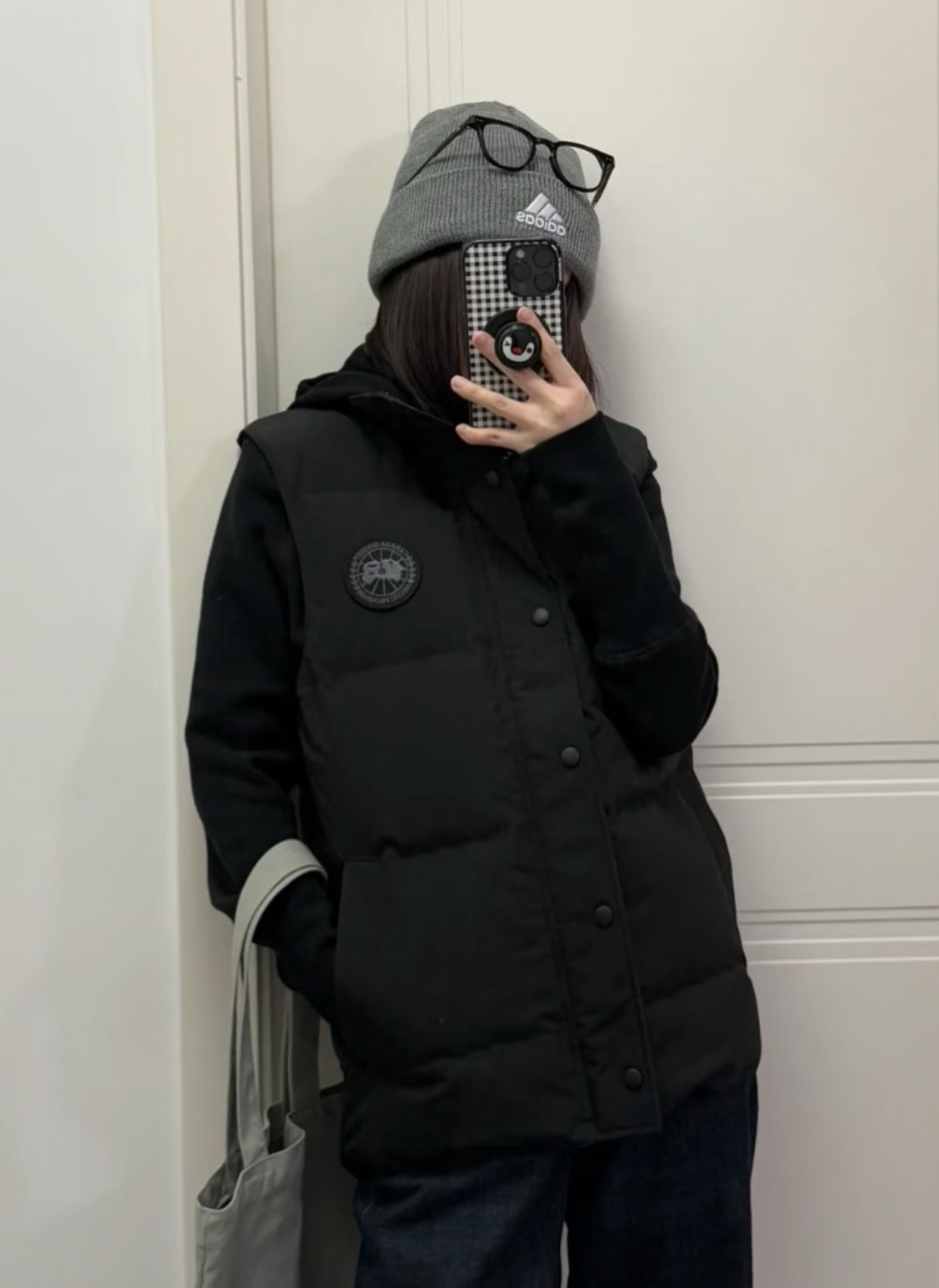 訂貨📮Canada Goose Freestyle 黑logo背心外套 🫶🏻 SIZE M/L