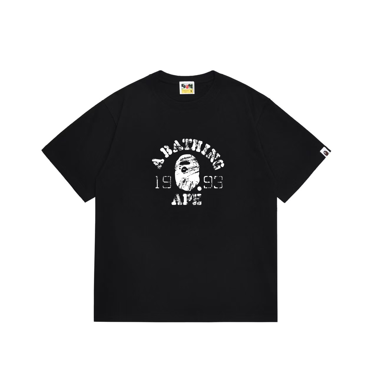 BAPE Screen Print College Relaxed Fit Tee 