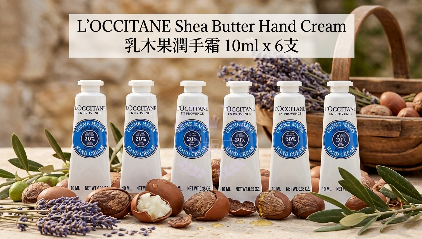 Loccitane Shea Butter Hand Cream乳木果潤手霜 10ml x 6支