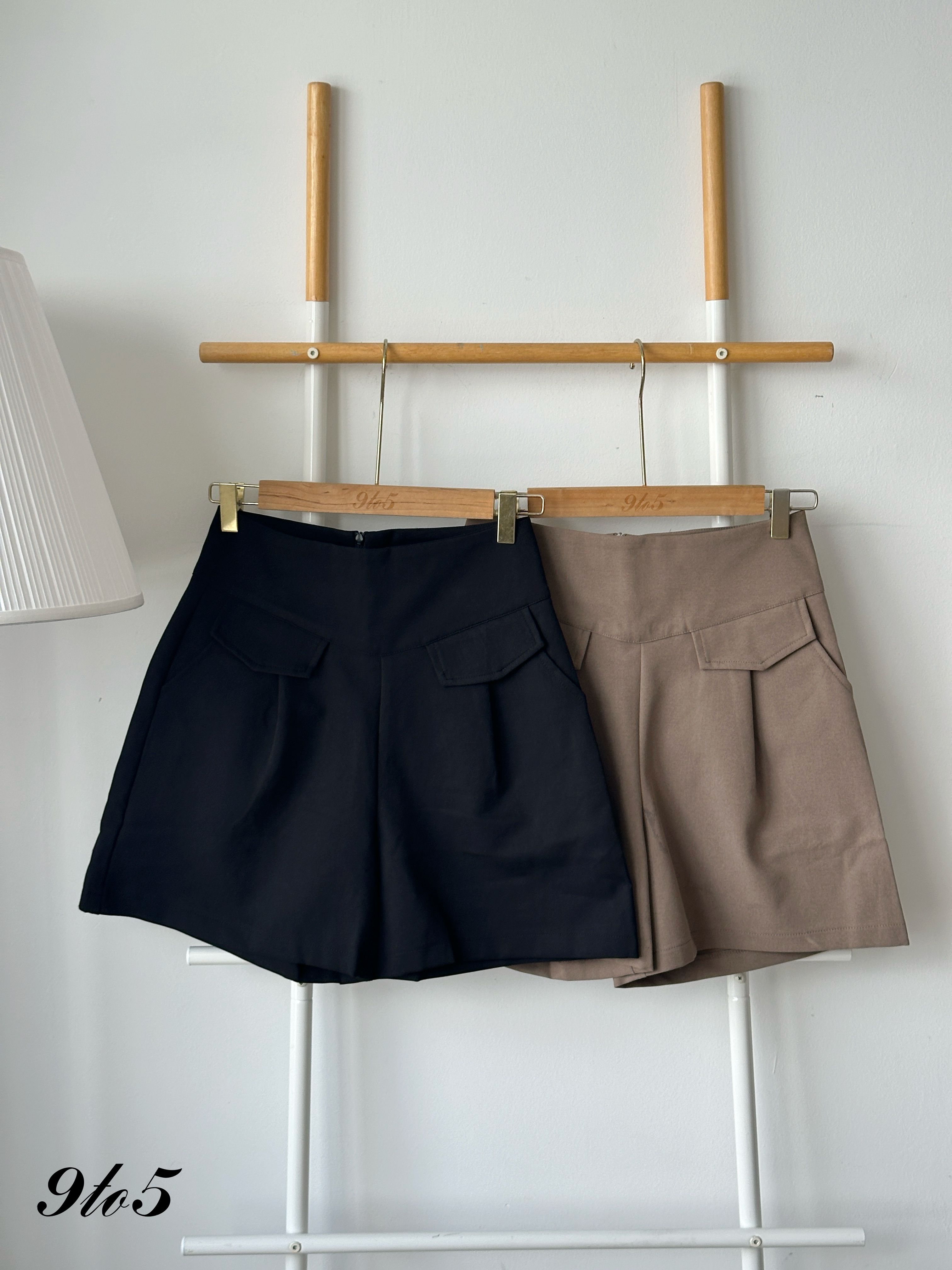 S1895 A Line Short Pants - 3 Colors 