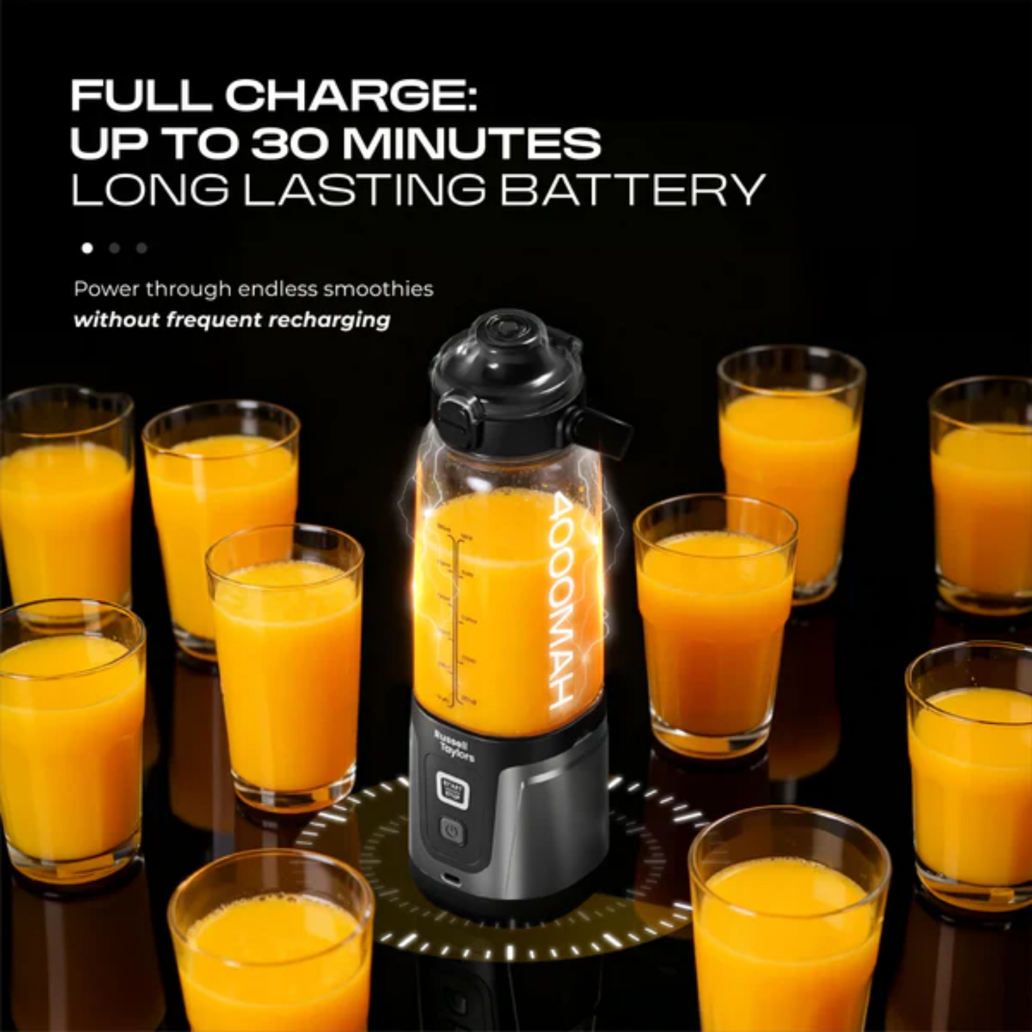 Russell Taylors Portable Personal Blender (PB1)