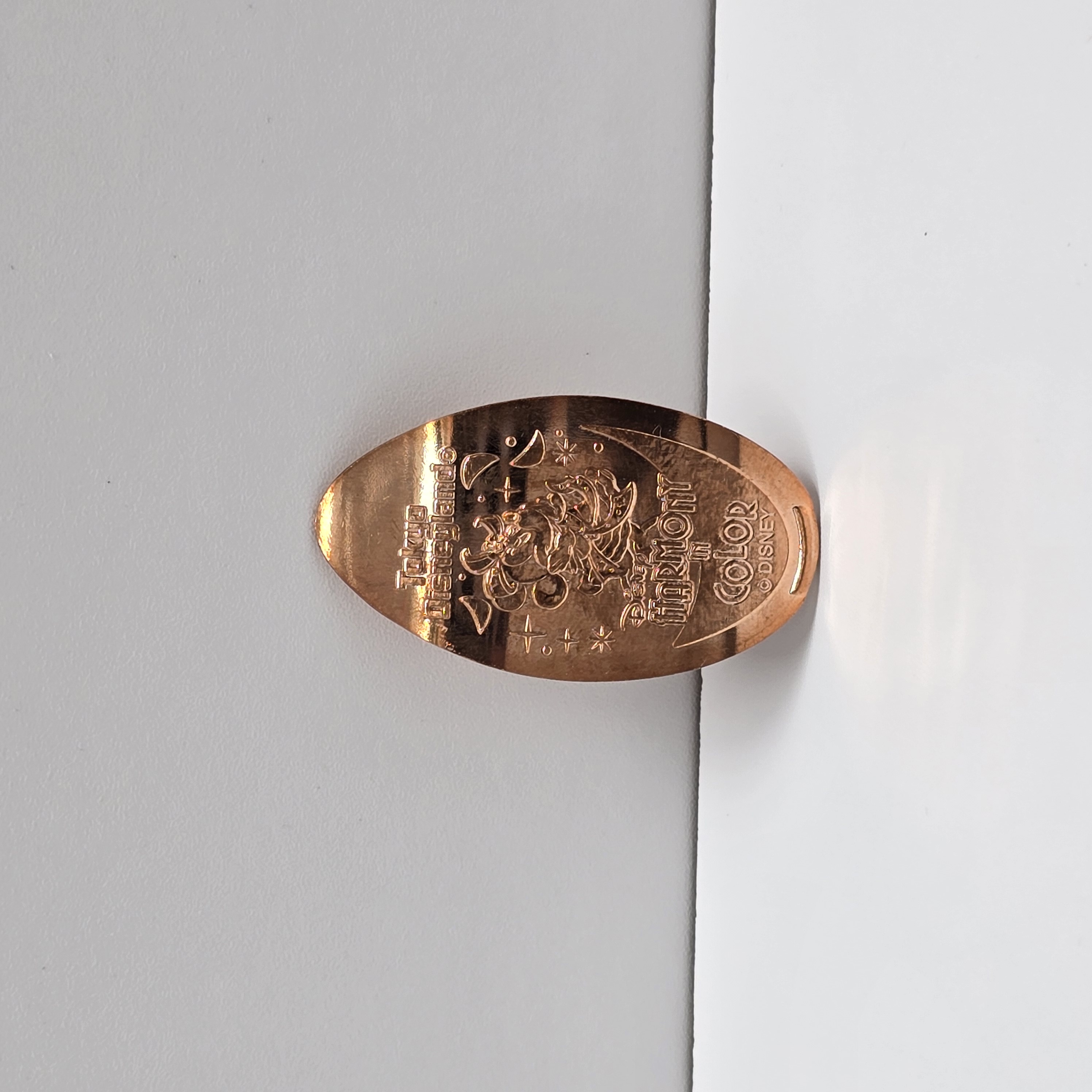 現貨 樂園限定 Mickey Harmony Color 壓幣 