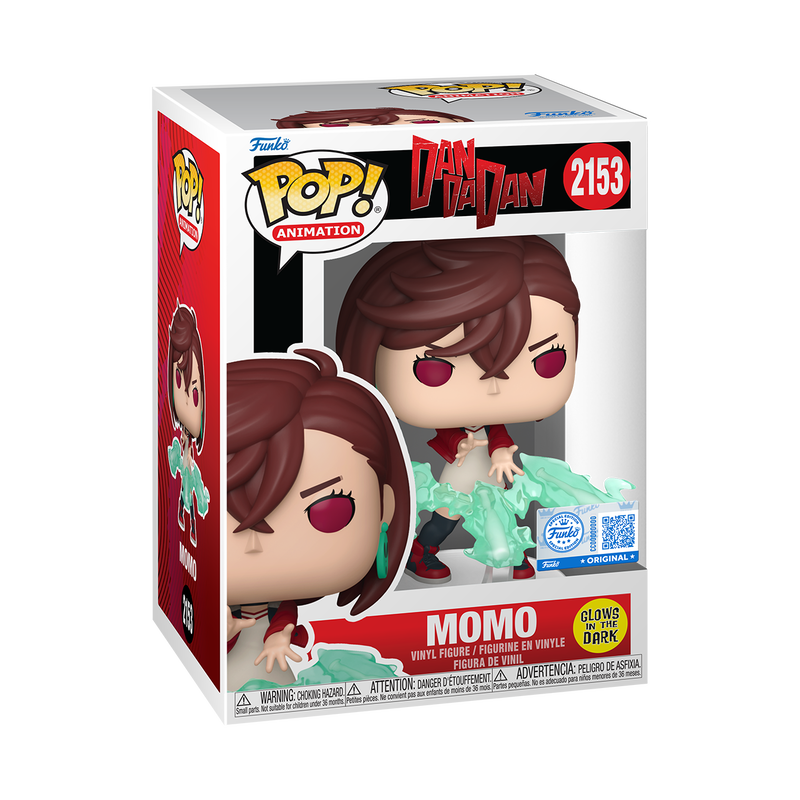 📦訂購 美國代購 Funko POP! DANDADAN Momo (Glow) Figure 膽大黨 模型
