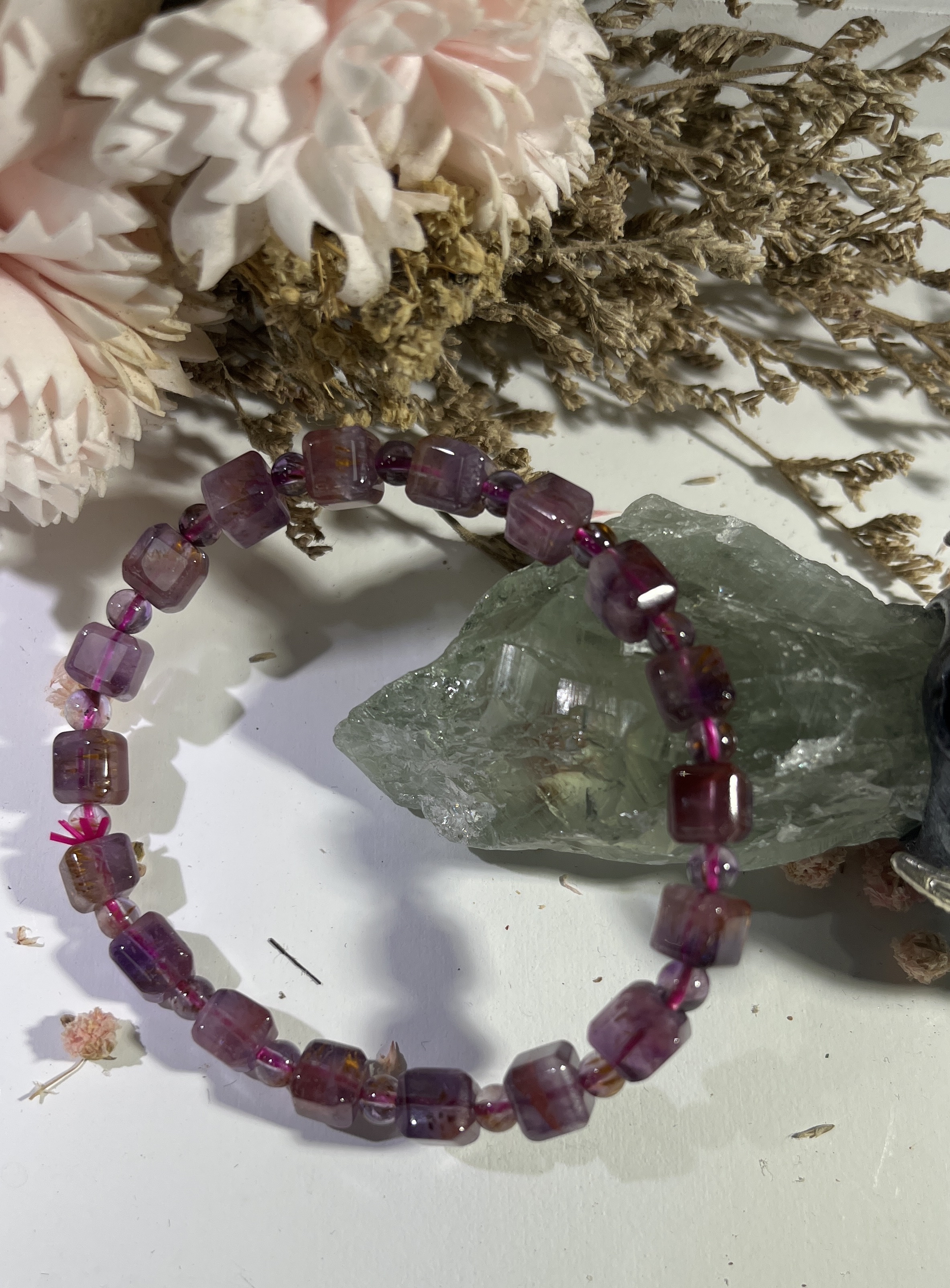 透體紫紅極光方糖 6m+