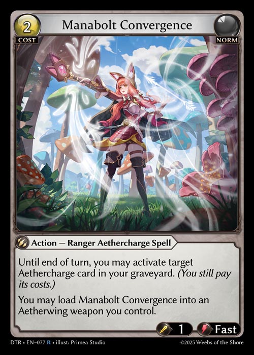 Manabolt Convergence / DTR-077 (R)