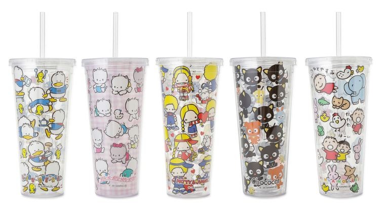 SANRIO 飲管杯 600ml - 04260190