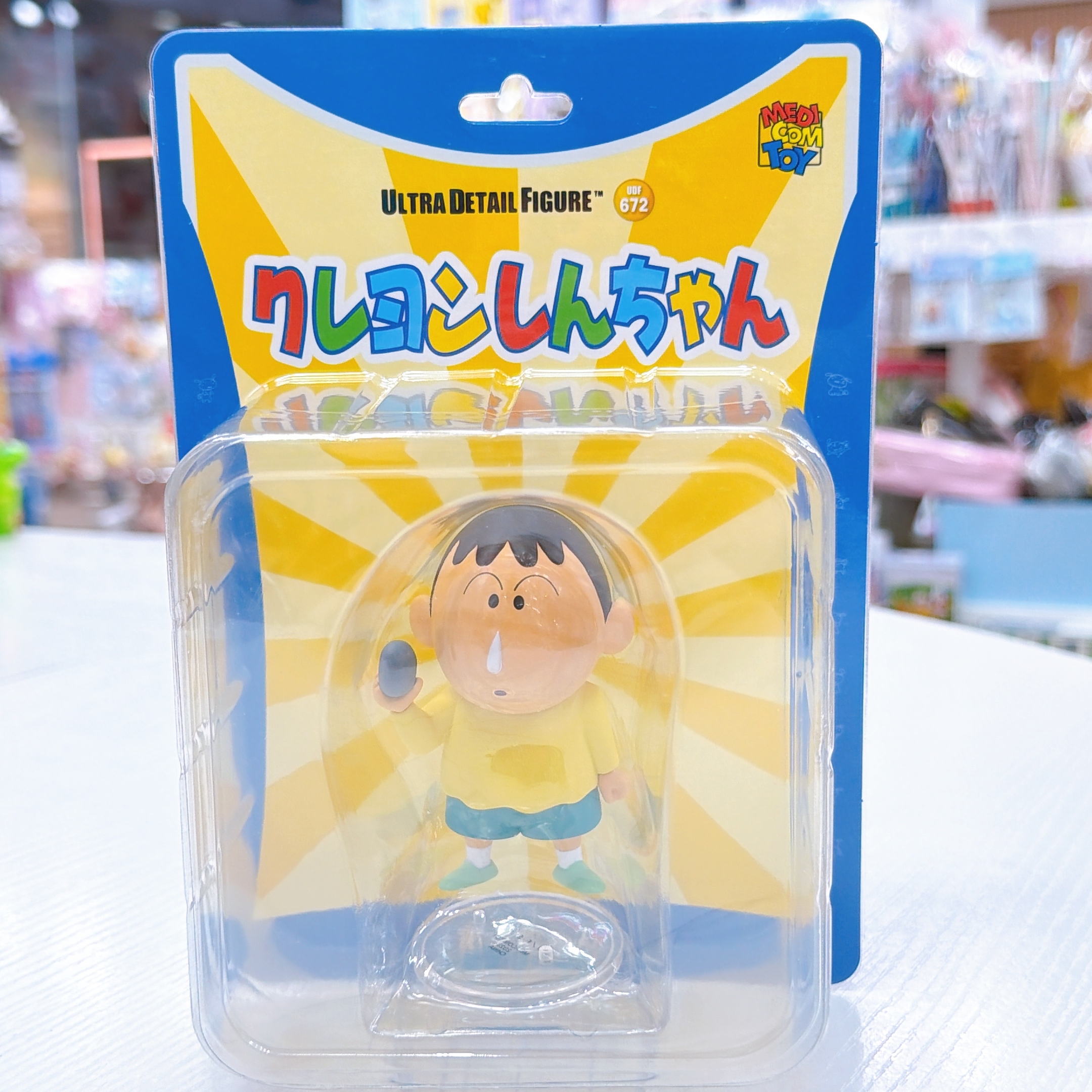 日本直送蠟筆小新阿呆公仔擺設