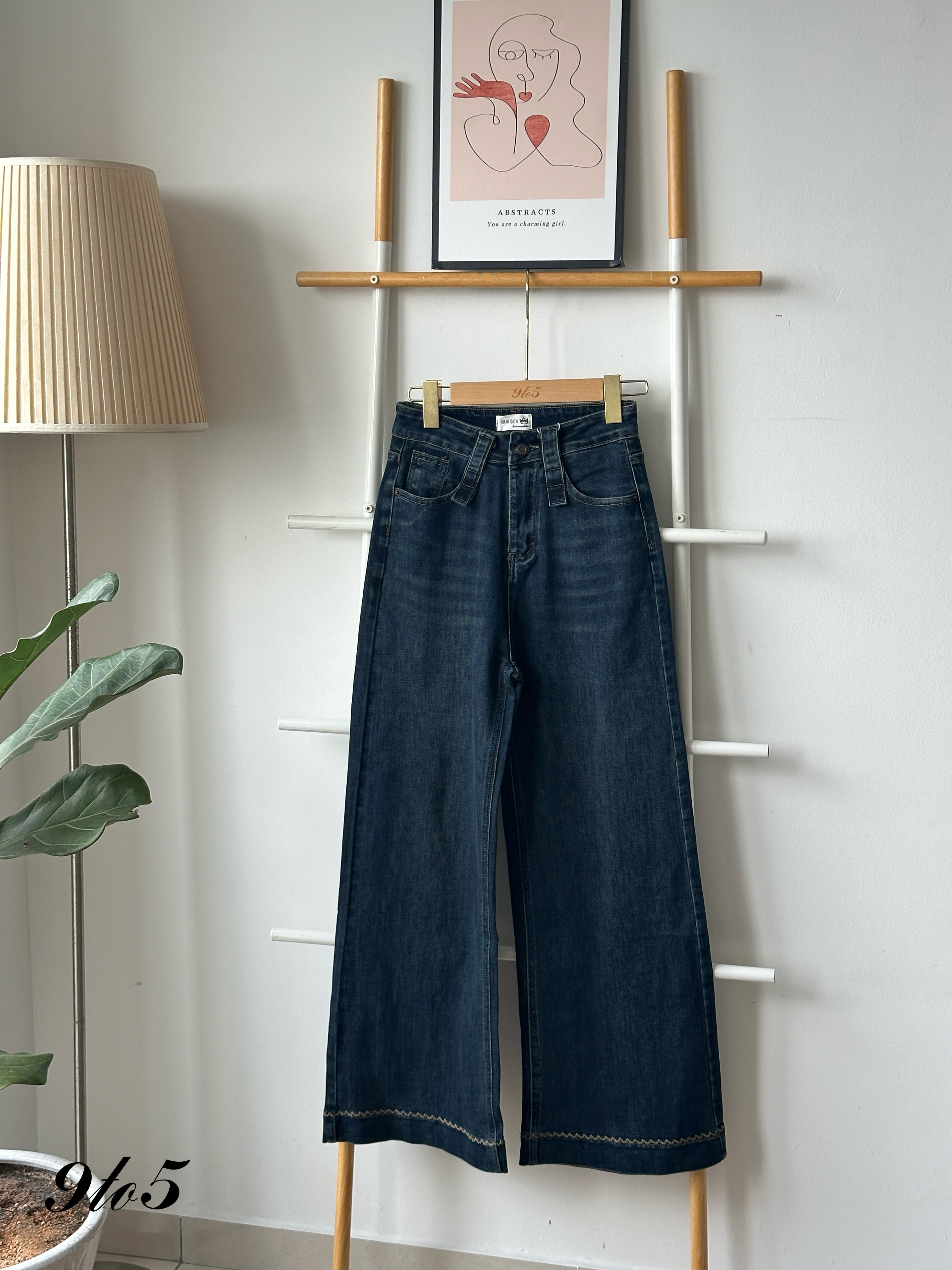 S1827 Denim Long Pants 