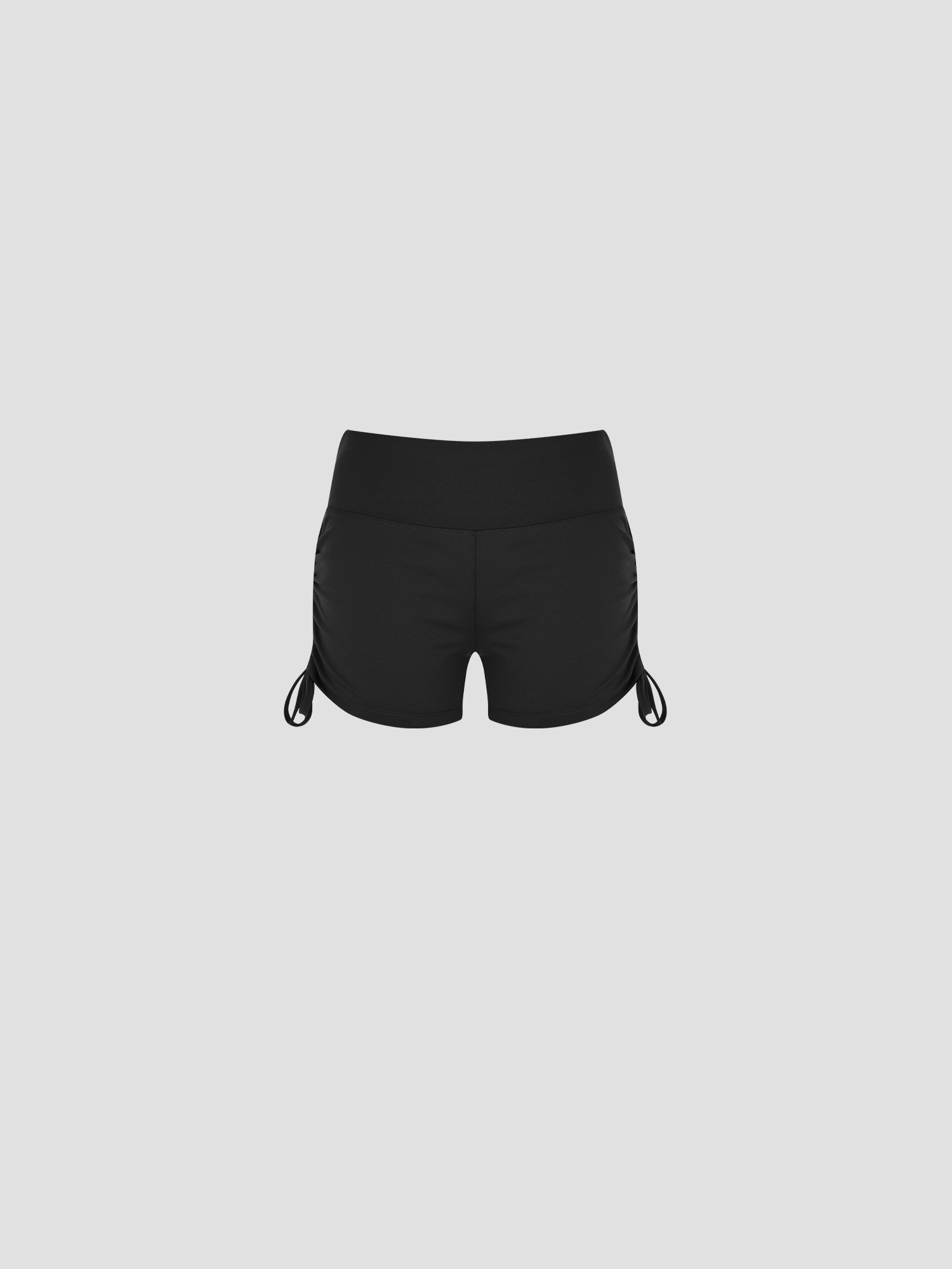 【束帶短褲】預購_Side shirring Short leggings by Conch