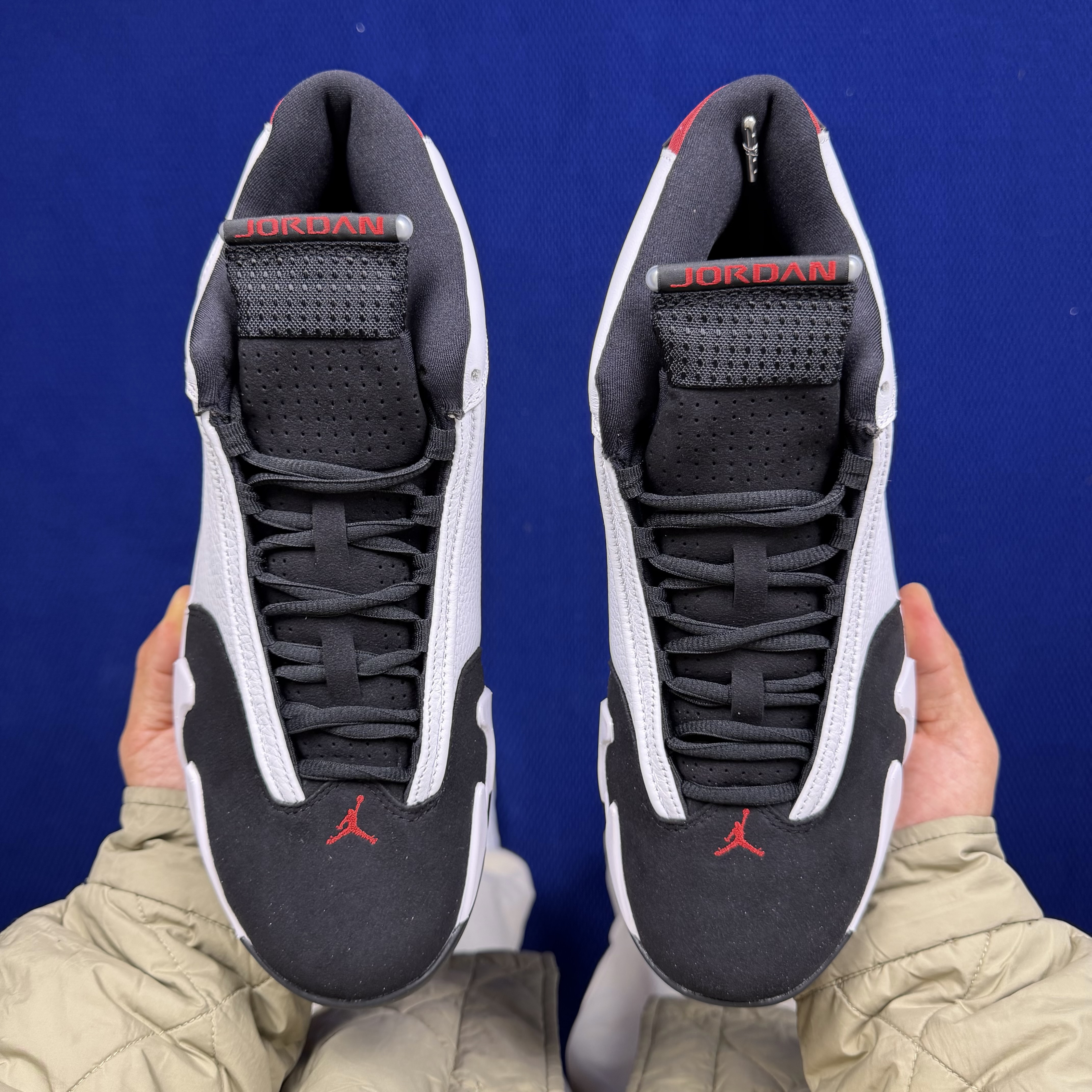 Air Jordan 14 Retro 'Black Toe' 487471-160