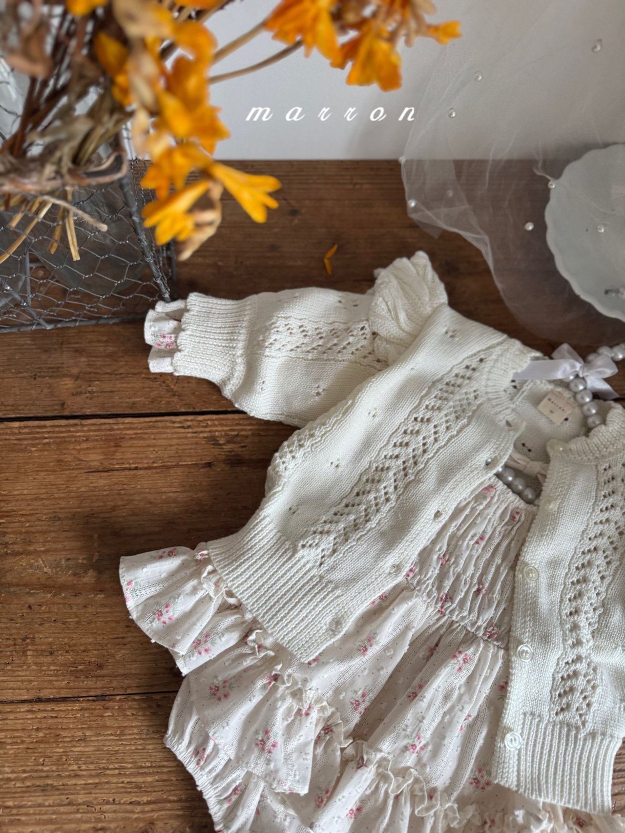 🇰🇷Marron cardigan