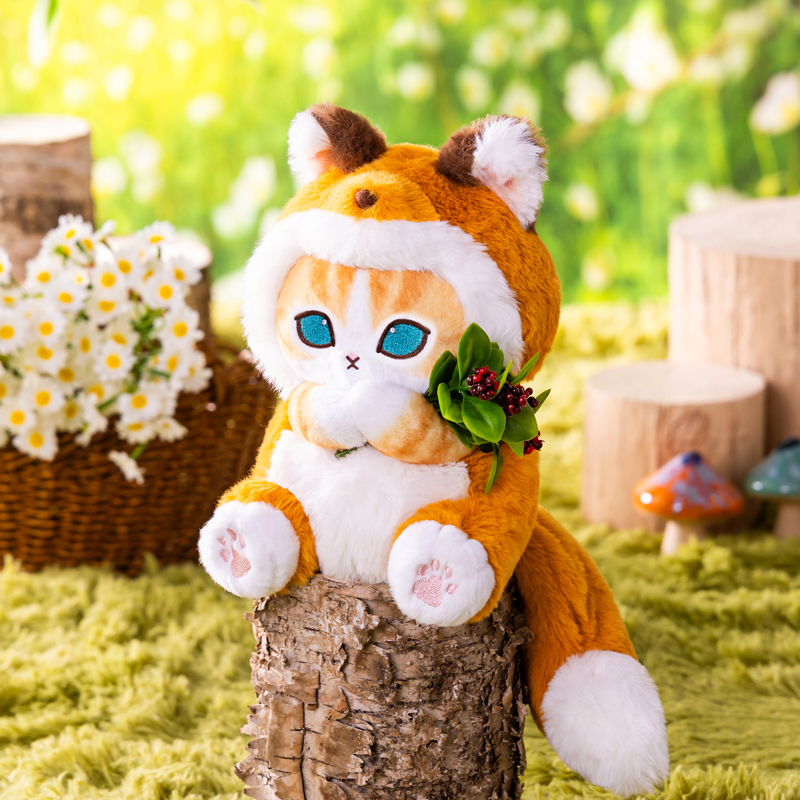 🎀【預訂】Mofusand Woodlands 公仔 - 狐狸貓