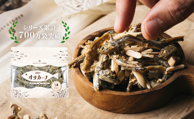 OH! OSACANA 杏仁小魚乾綜合海鮮堅果營養零食(80g)