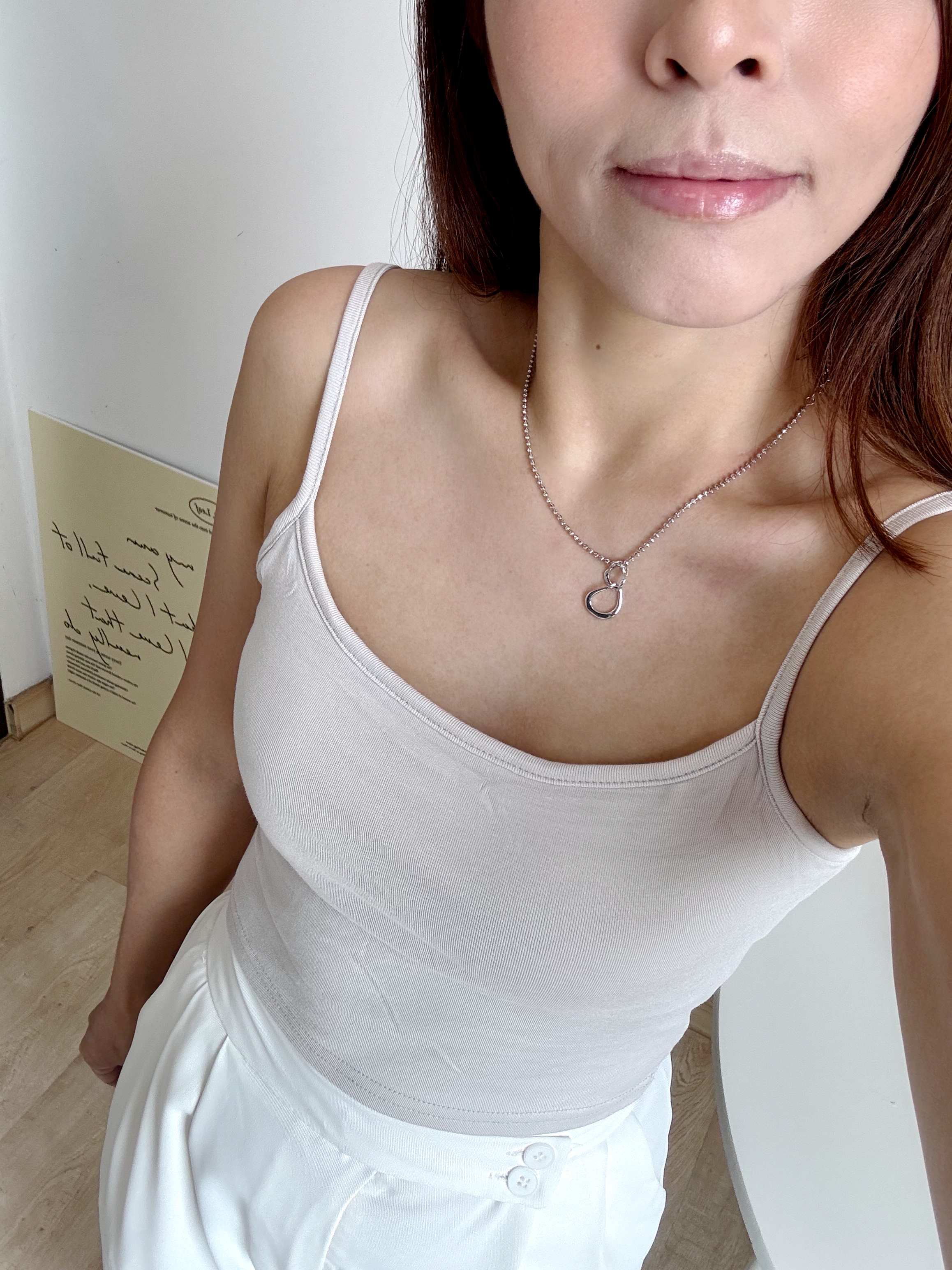 跑量福利价 Jelly Buny Everyday Padded Top (removeble) 冰凉果冻Feel自带胸垫吊带背心 (可拆卸）( 8 Colours )