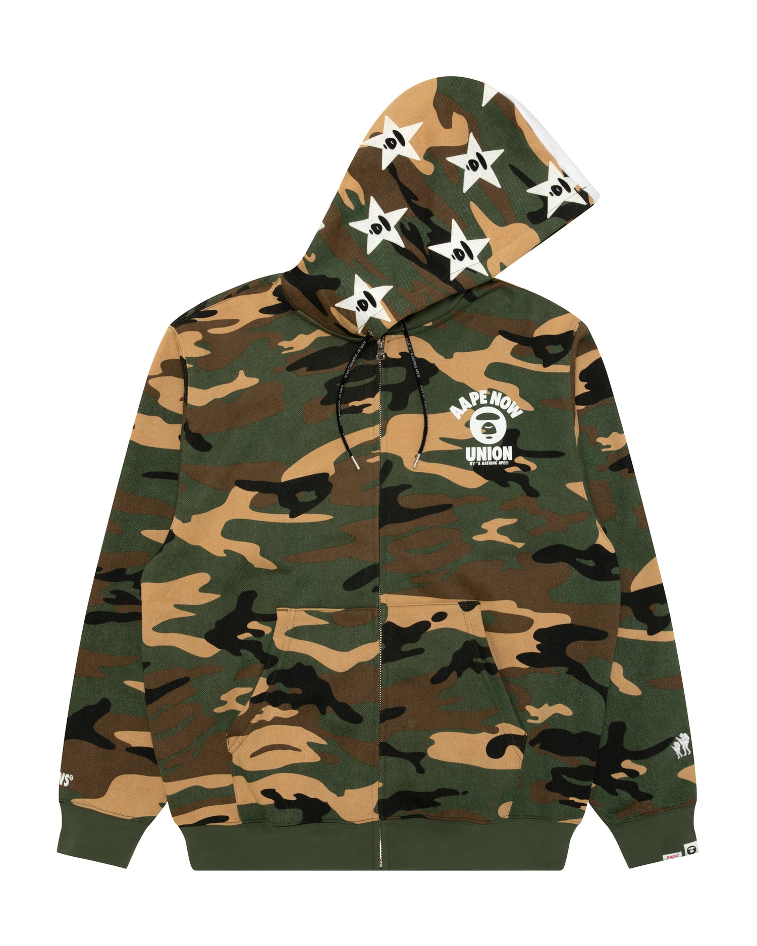 AAPE Woodland Camo Zip-Up (E370XXR)