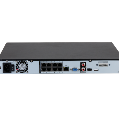 大華 Dahua NVR4208HS-8P-4KS3 8CH 1U 8PoE 2HDD Lite NVR (香港行貨，一年保用)