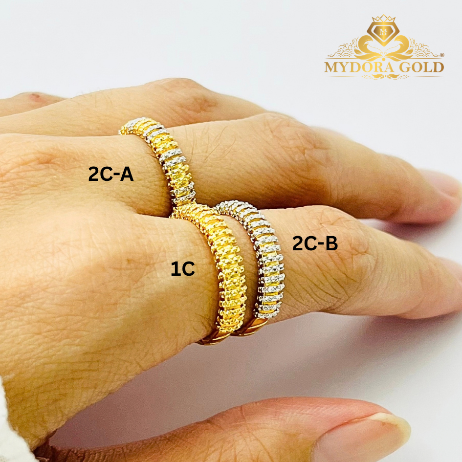 MYDORA EMAS 916 Cincin Mini Sparkle Liner Cut (5G) l EMAS 916/22K