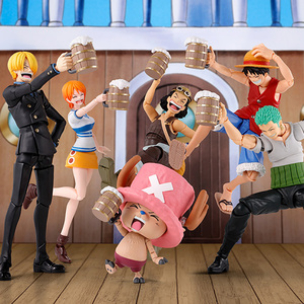 PREORDER SHF One Piece Straw Hat Crew Party Set