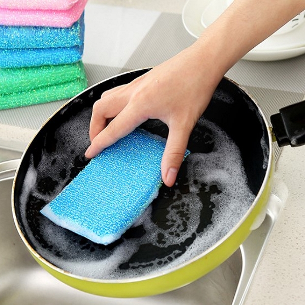 免費順豐櫃 100片裝 洗碗棉 銀絲洗碗棉 廚房洗碗棉