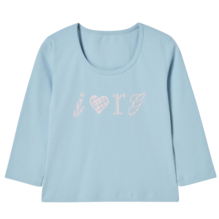 [Rogin & Rosie] I Luv RnR Check Point Long Sleeve (4色)
