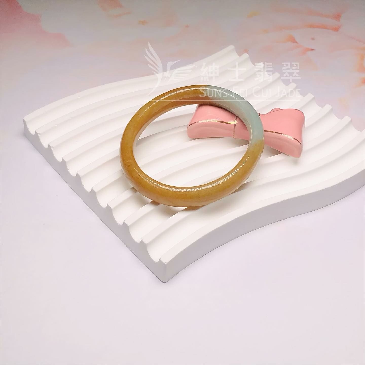 大馬坎翡色貴妃鐲53.6mm