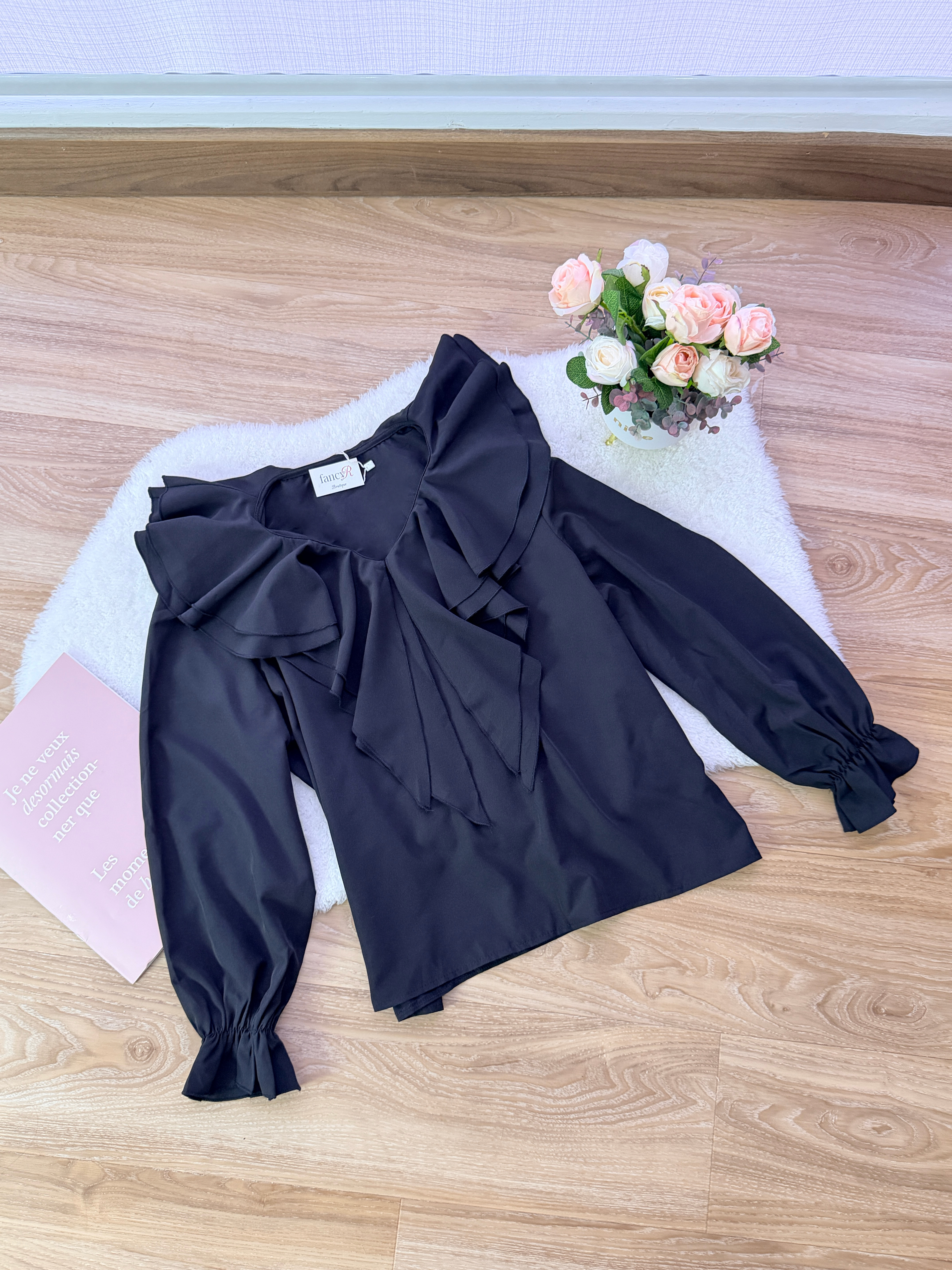 Bianca Ruffle Blouse
