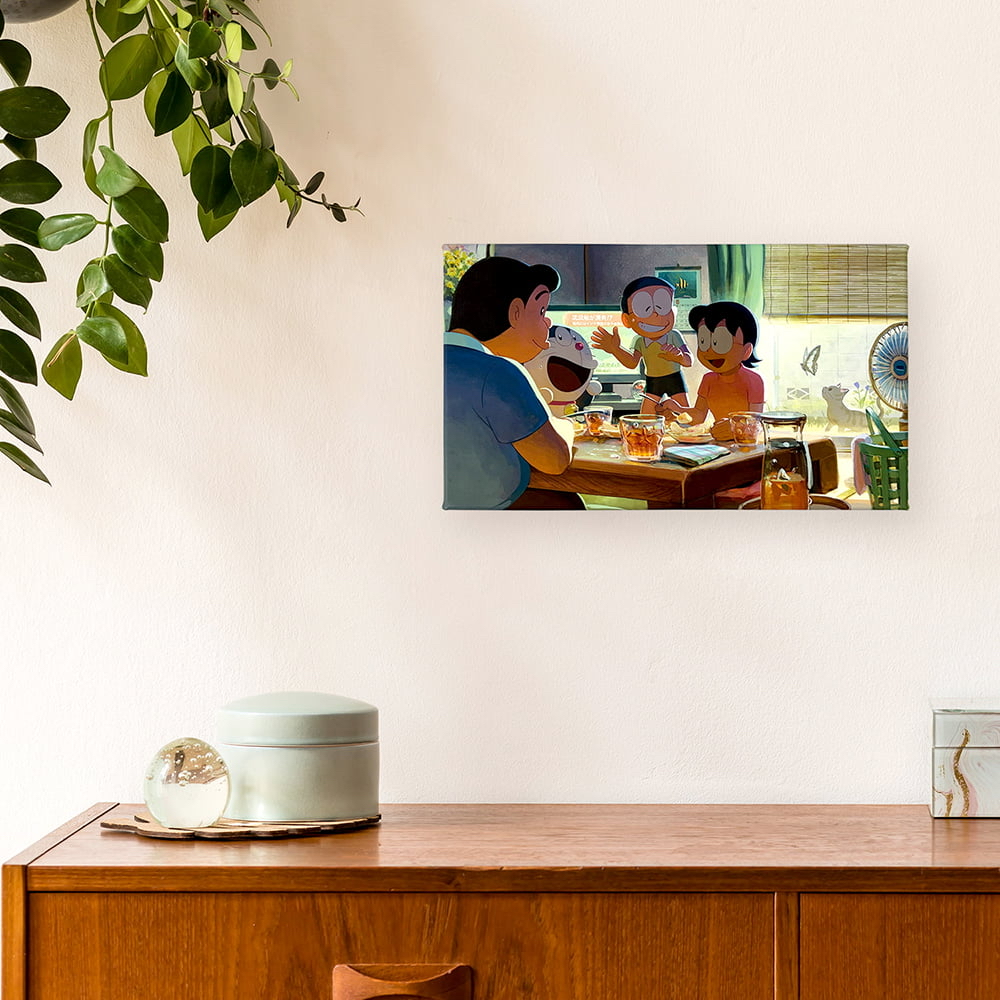 [訂購] 多啦A夢電影藝術微噴版畫 《海底鬼岩城》 Doraemon電影插畫