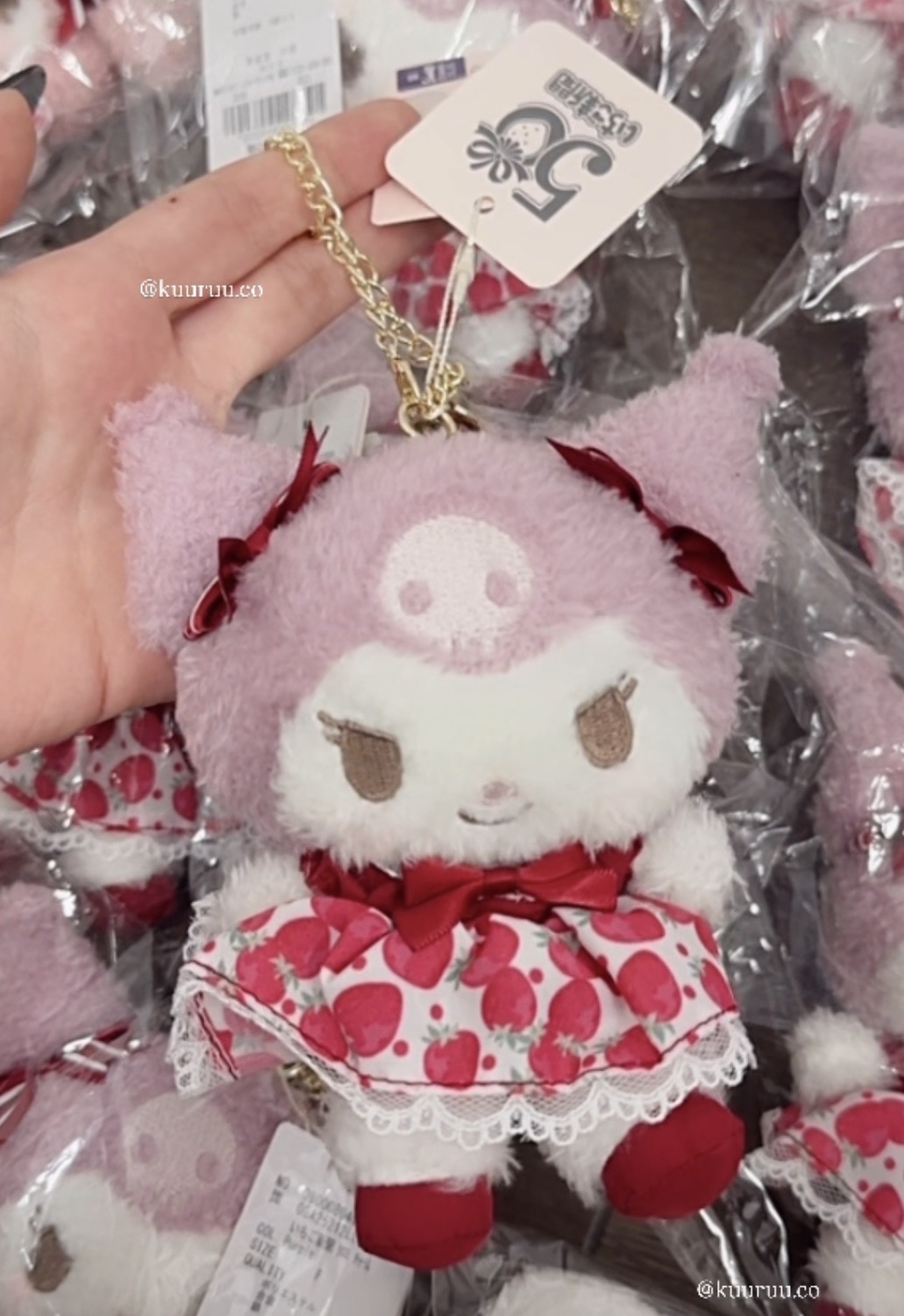 現貨｜日本限定！MDF x sanrio 草莓新聞系列造型公仔吊飾🍓