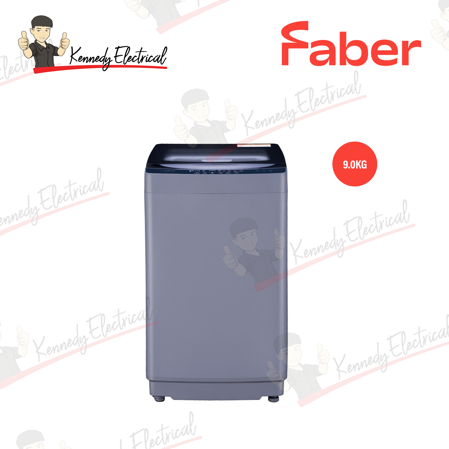 Faber 9.0Kg Top Load Washing Machine FWM TL90GR