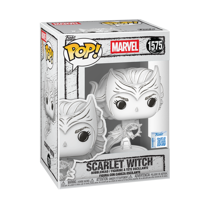 📦訂購 英國代購 Funko POP! Marvel Scarlet Witch (Sketched Deco) Figure 緋紅女巫 素描版 模型
