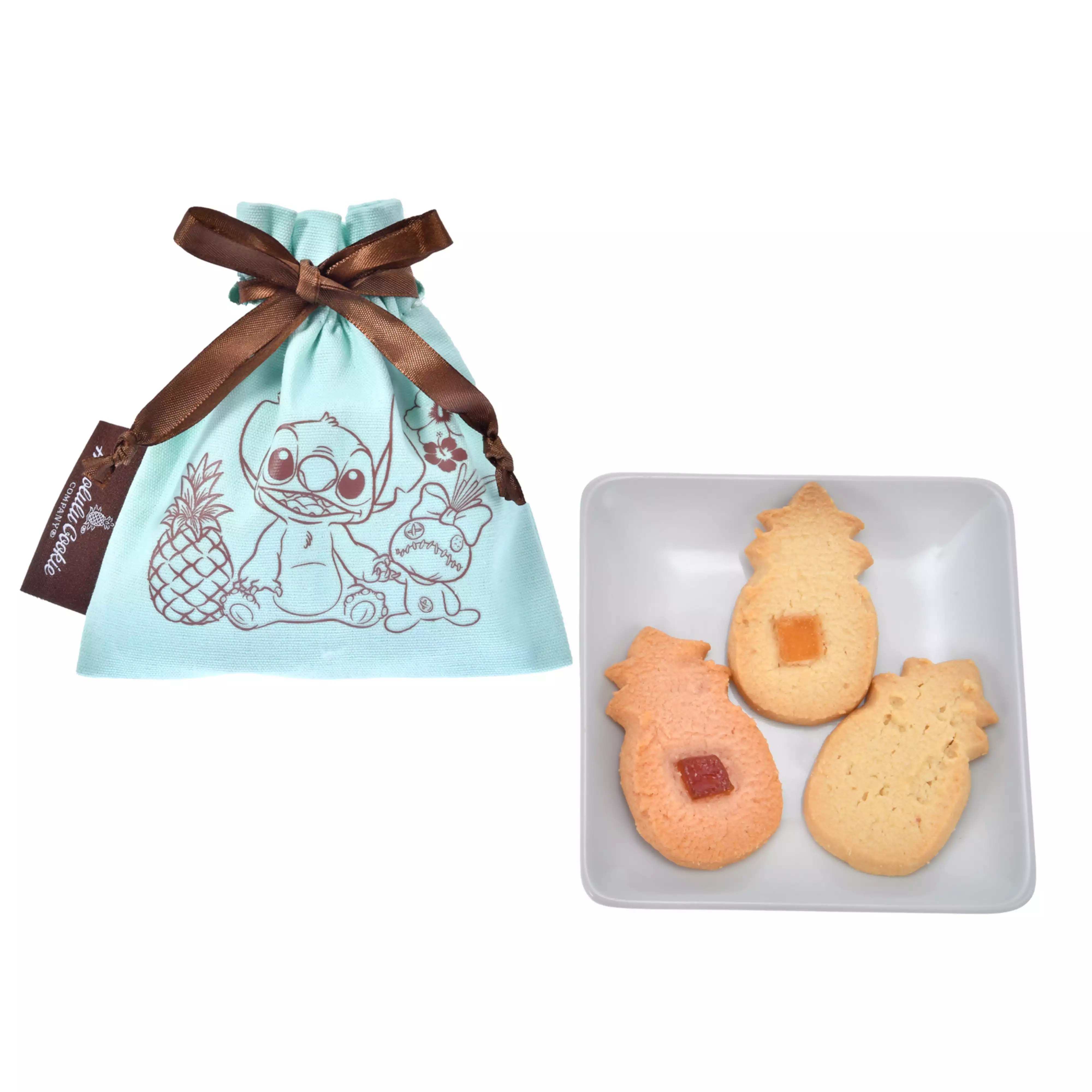 🌸 【預訂】Stitch & Scrump Cookies 索繩袋 Set - Honolulu Cookie Company