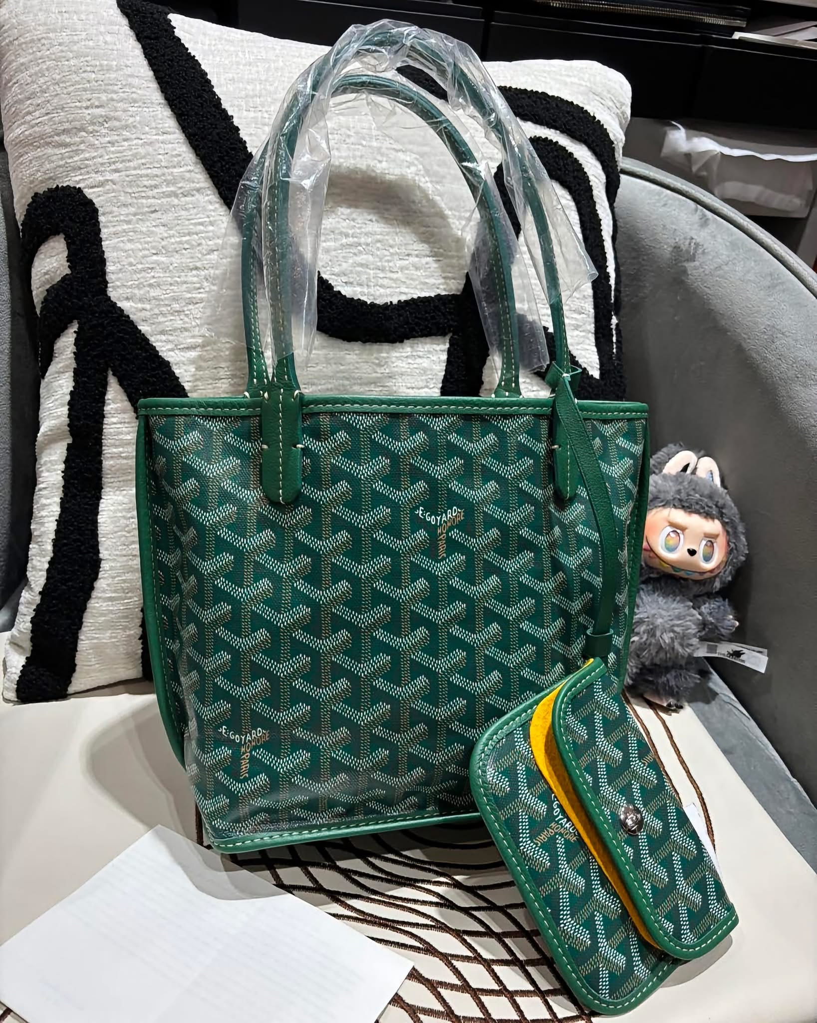 全新 Goyard Anjou Mini tote bag 100%Authentic ,全新Brand New  ✅收據✅booklet✅塵袋