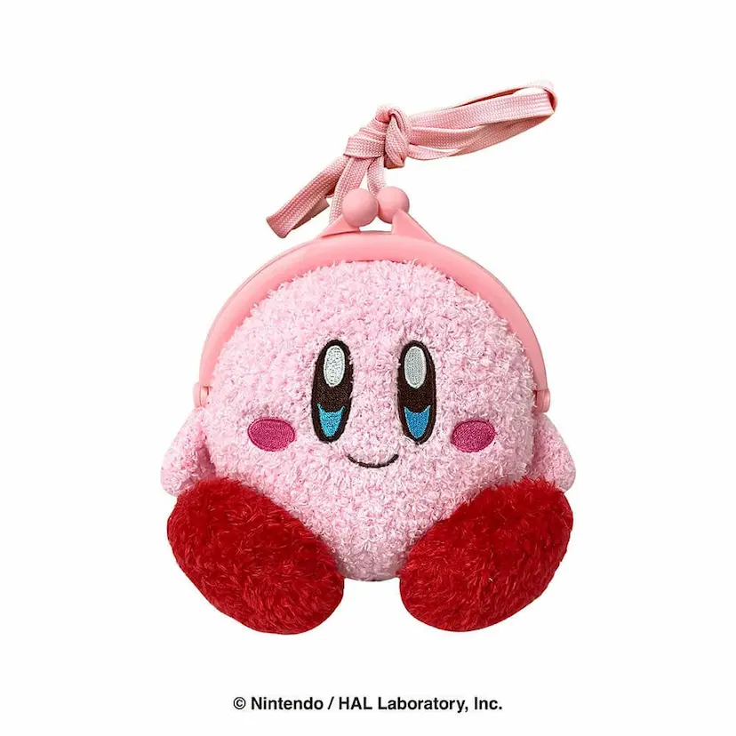 現貨🌸日本直送 | 星之卡比 Kirby 毛絨系列毛公仔造型斜孭袋