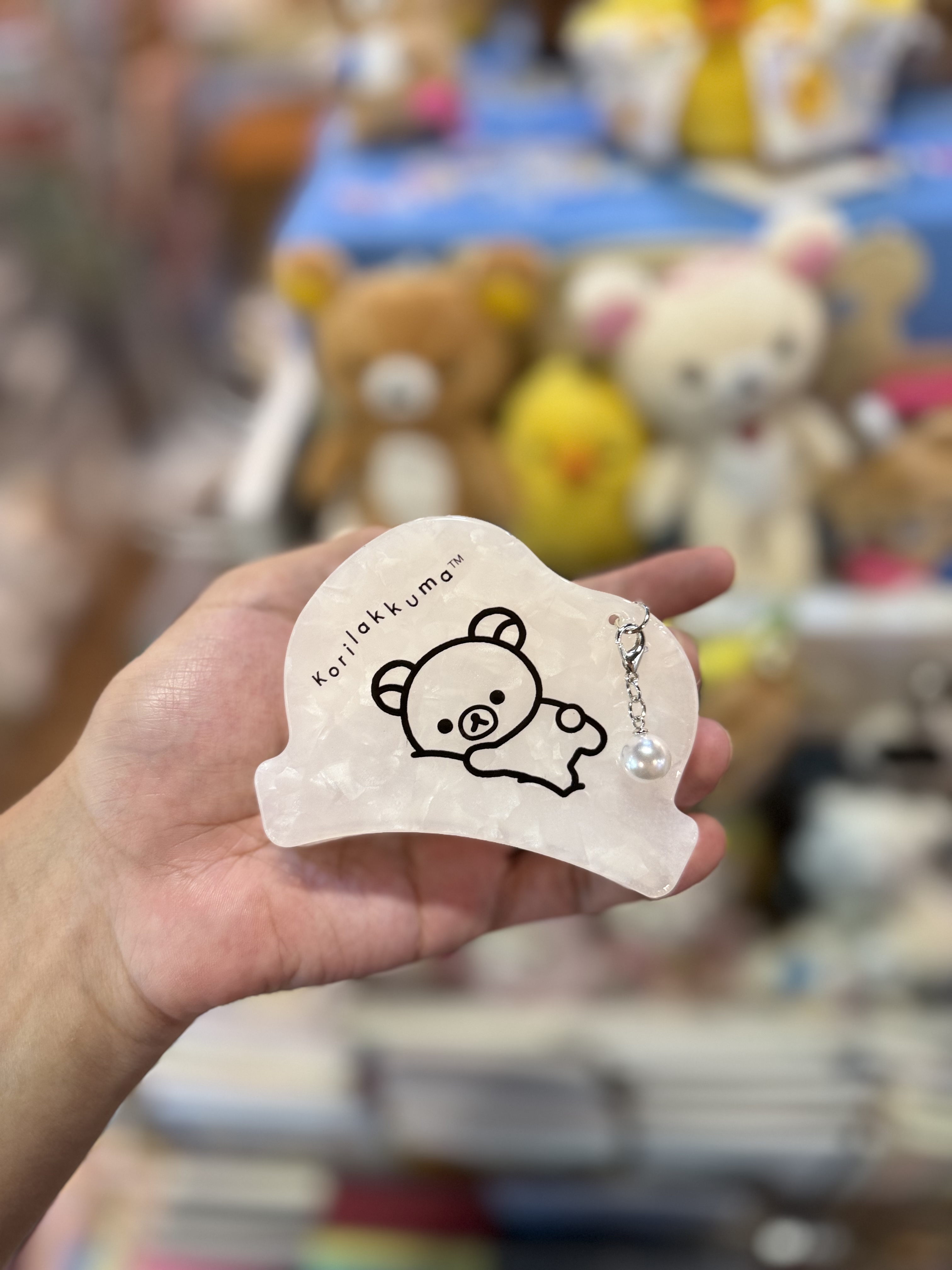 《現貨》全新Rilakkuma 黑白系列 鯊魚髮夾