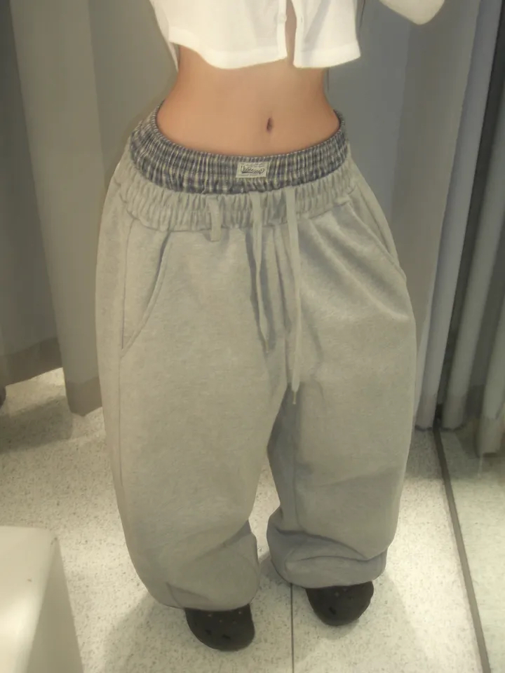 Double Waist Balloon Pants