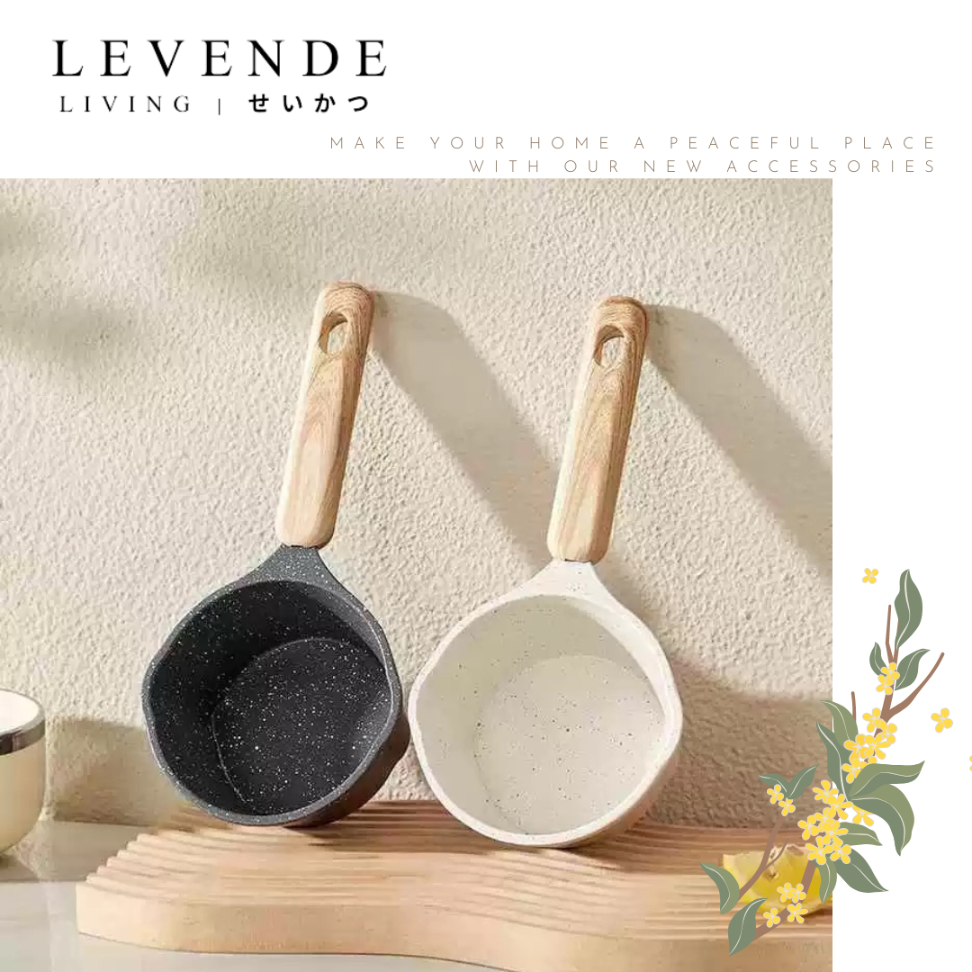 Levende 麥飯石迷你煮醬潑油小鍋