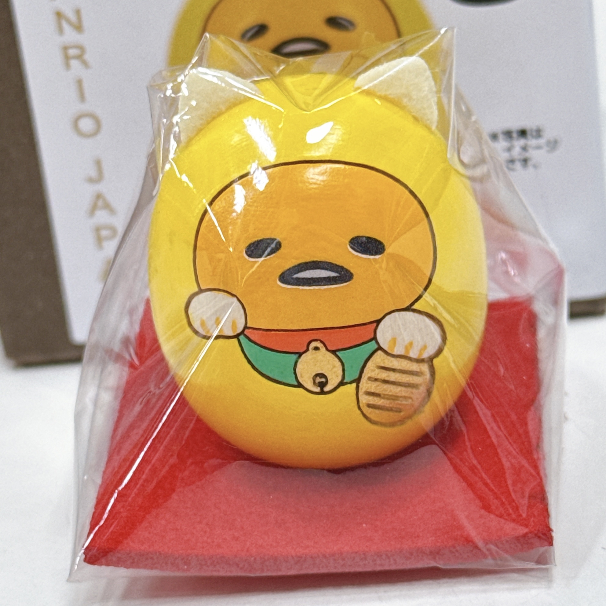 日本製造 限定版卯三郎 全人手木製 達摩擺設