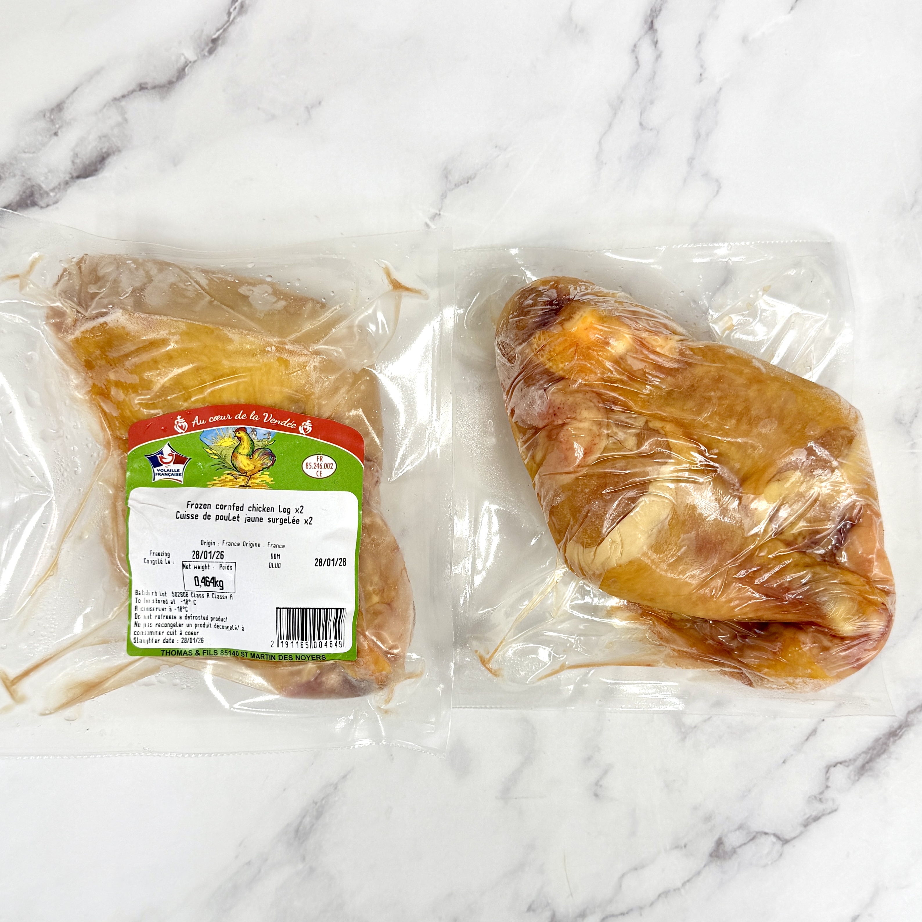 法國Thomas & Fils黃油雞髀 2隻 ( 350g-450g )