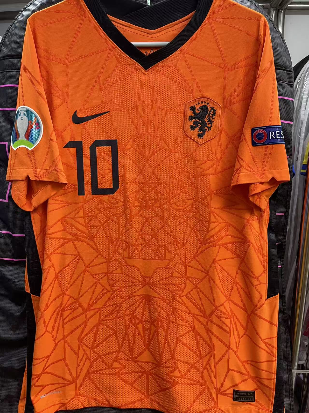 2020 Holland Home Authentic Shirt #10 BERGKAMP Size M