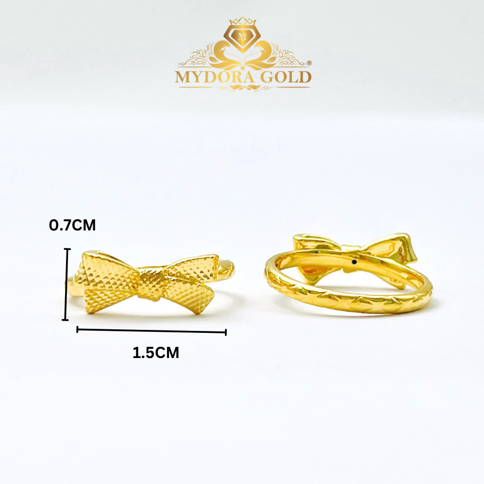 MYDORA Cincin Ribbon Grace (5G) l EMAS 916/22K