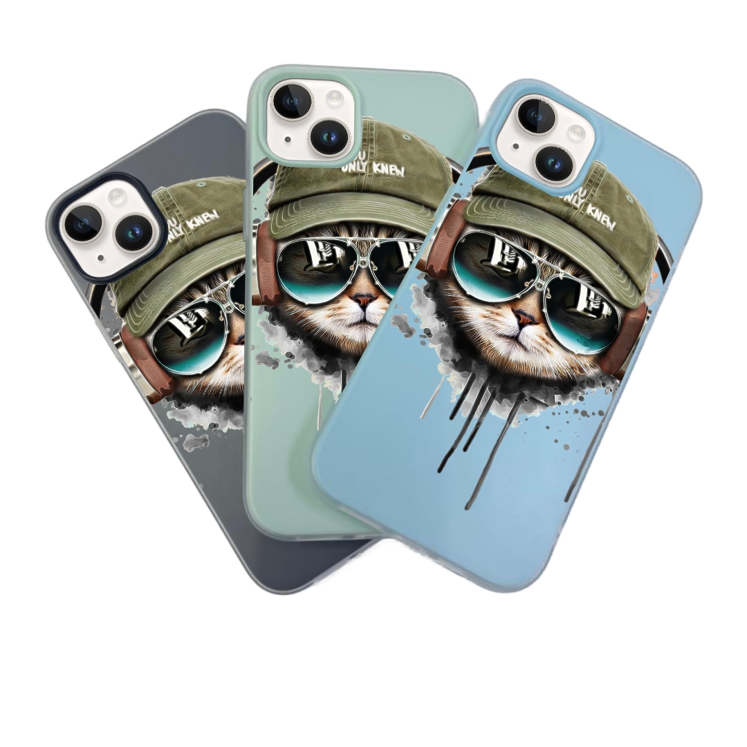 JELLY CASE PHONE FOR IPHONE - DESIGN CAT C