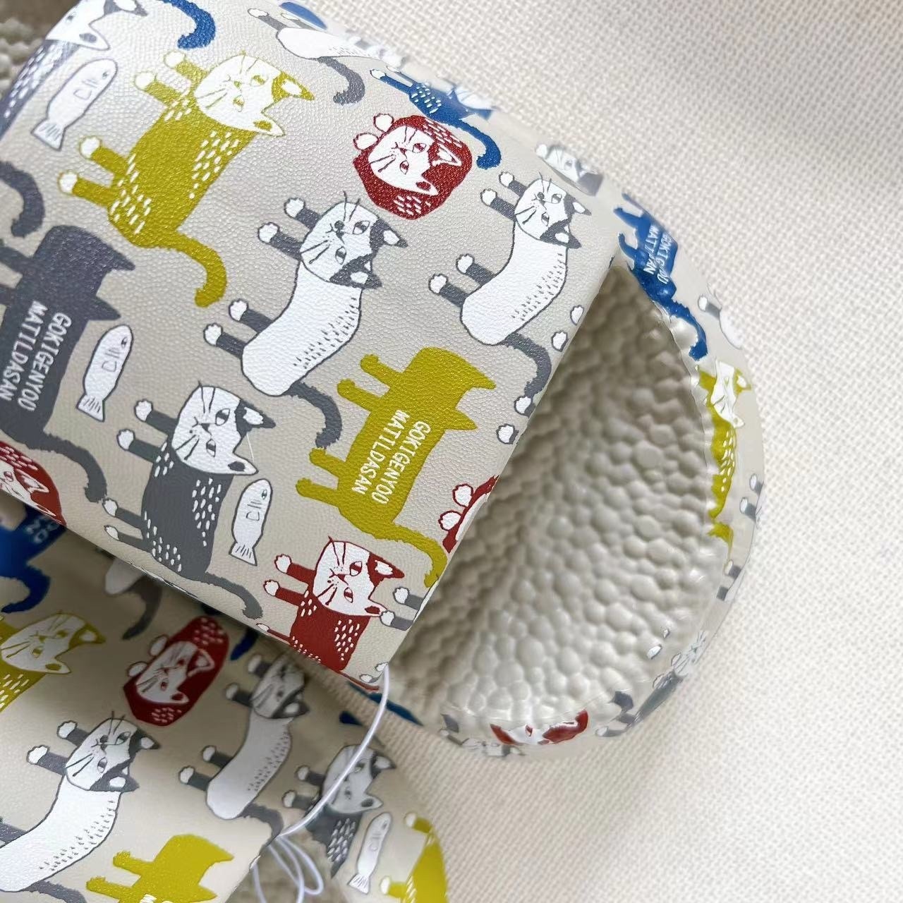 日本kusuguru眼鏡貓 靜音拖鞋 - 1件 現貨