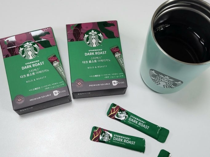 韓國 Starbucks 星巴克 美式 深度烘焙 / 中度烘焙 咖啡 ｜Dark Roast Medium Roast  Americano