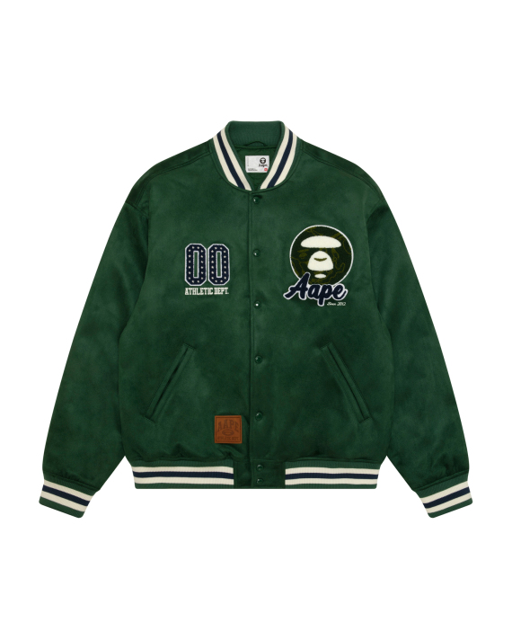 AAPE AAPEUNVS embroidered bomber jacket (7797XXR)