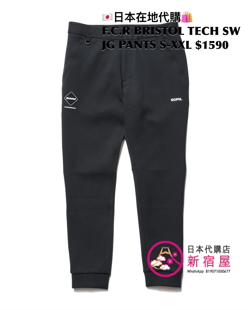 F.C.REAL BRISTOL TECH SWEAT VENTILATION HOODIE/ JACKET/ PULLOVER HOODIE/ CREWNECK TOP/ BLAZER/ JOGGER PANTS/ PANTS