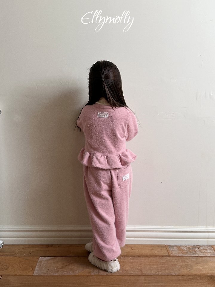 Ellymolly | Snow flower golf frill cardigan