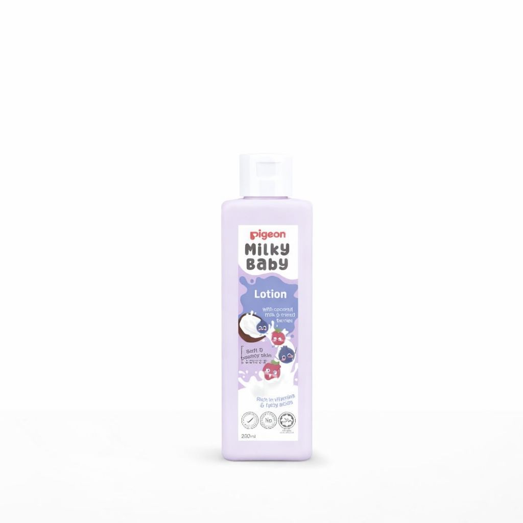 [Halal] Pigeon Milky Baby Lotion 200ml