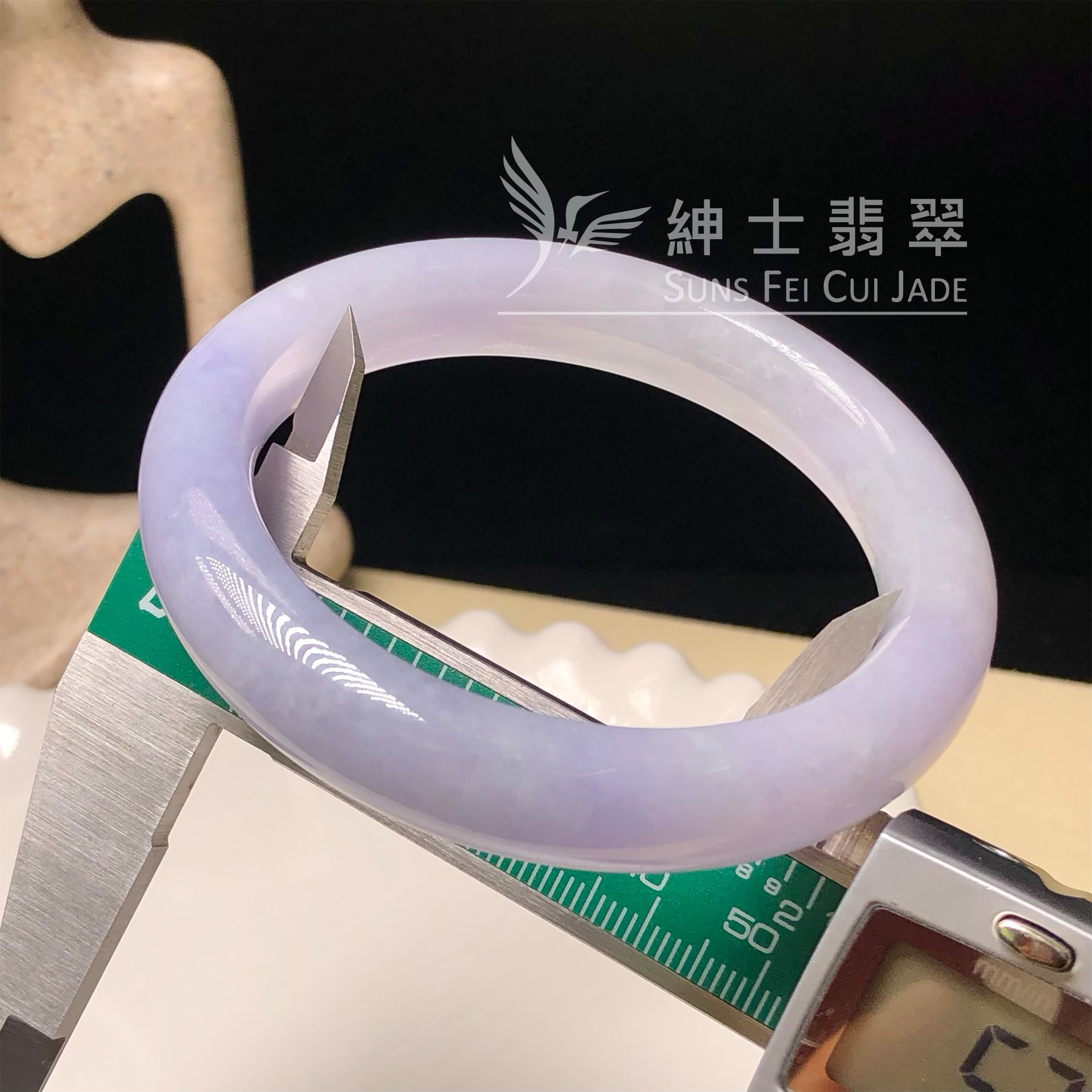 C06744 茄紫福鐲53.9mm